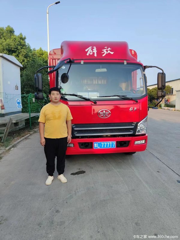 买一汽解放轻卡就来漯河王道一辆解放车一生解放情