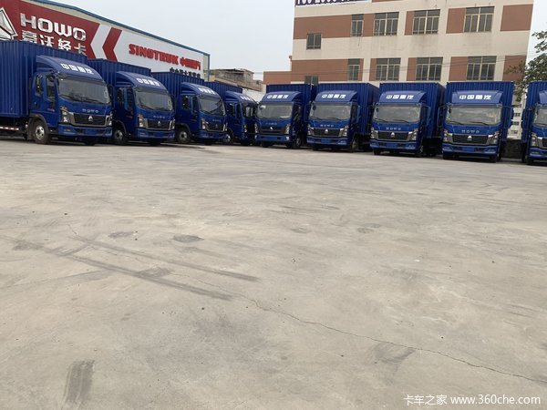 中山·盈大货车城:优惠0.95万 中国重汽HOWO统帅火热促销中