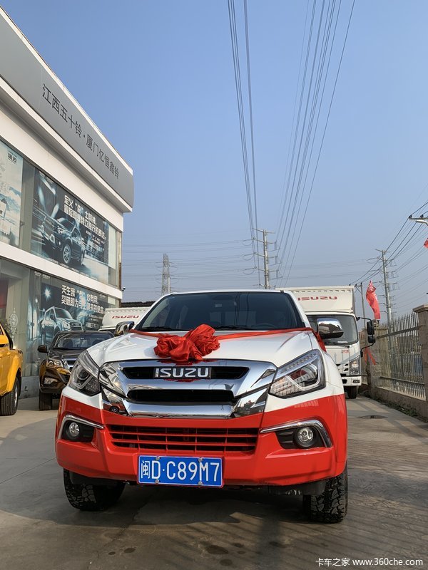 厦门江西五十铃优惠0.5万 厦门市五十铃铃拓皮卡火热促销中