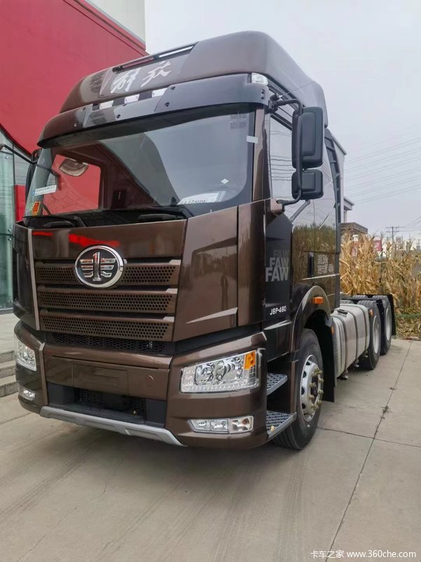 一汽解放 j6p重卡 经典版 460马力 6x4 牵引车(国六)