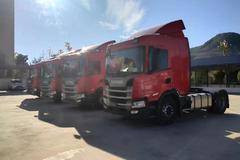 首批斯堪尼亚NTG车型进入云南烟草运输行业，期待尼的表现！