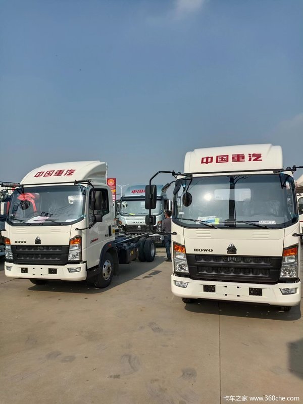 重汽豪沃140匹马力新车底盘直降2万!限时限量!