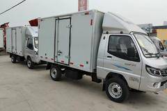 吉利商用车菏泽融达高端微卡箱货到店了