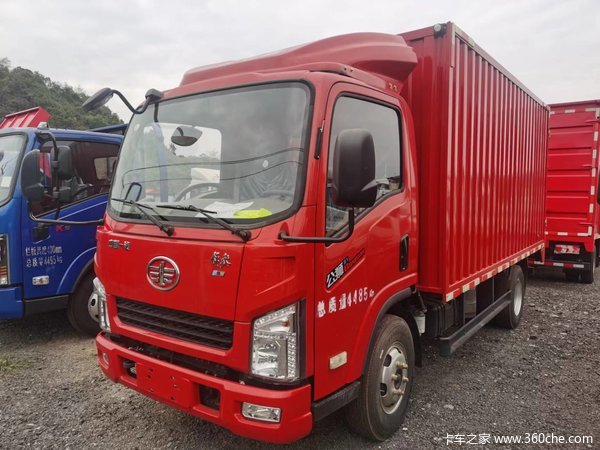 亏15000处理一台一汽解放4.2m集装箱