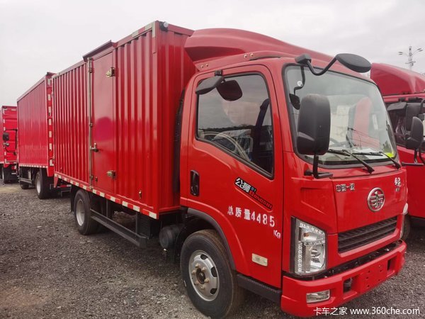 亏15000处理一台一汽解放4.2m集装箱