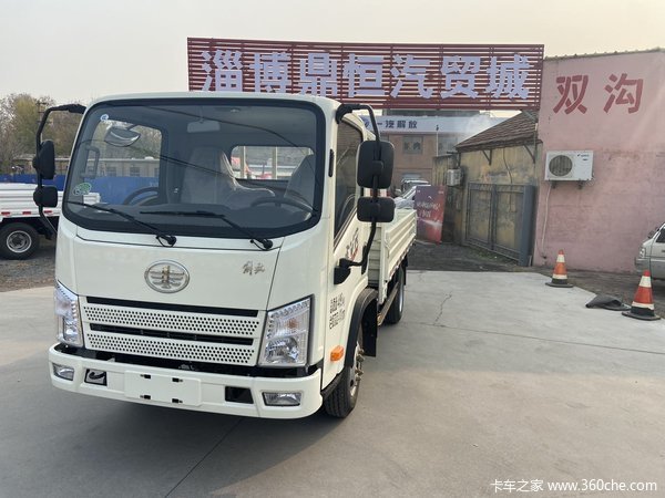 解放轻卡2023款虎VR低货台产品荣耀上市,淄博鼎恒现车已到店!