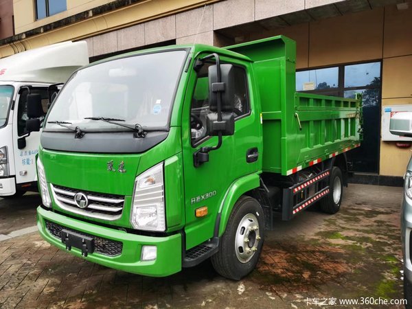 新车到店 重庆市开拓X300自卸车仅需11.8万元