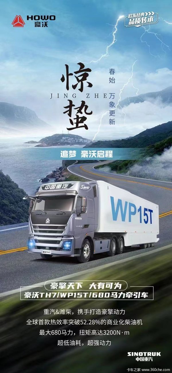 HOWO TH7牵引车新车上市 欢迎到店垂询