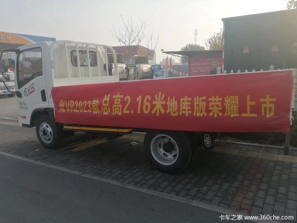 一汽解放地库版,全车最高2.16米,锡柴130马力!