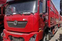 东风天龙前四后八CNG仓栅10瓶载货车