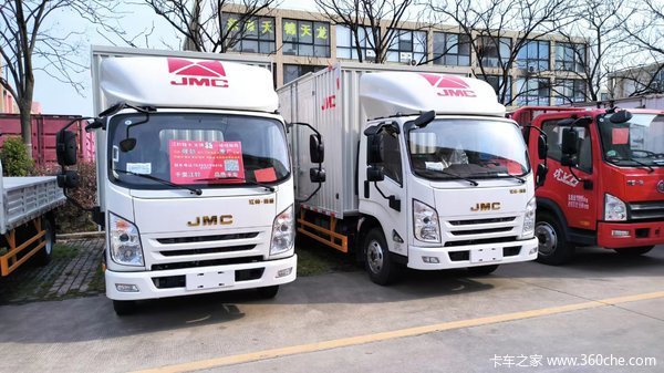城市配送运输好帮手 无锡圣邦凯威载货车 仅售11.38万