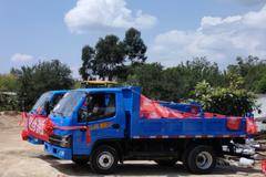 一汽解放红塔自卸蓝牌地下室佛山广森优惠促销5000元