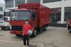 恭喜恭喜吕哥 ，喜提豪沃悍将载货车！