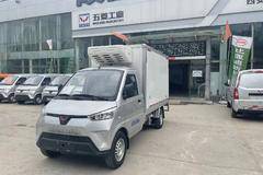 五菱新能源冰宝货柜冷藏车，空间大，制冷效果好，长续航
