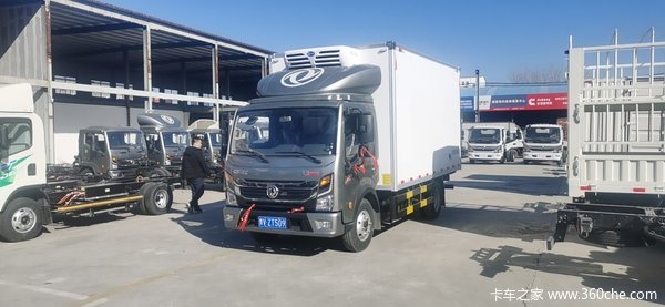 东风凯普特星云轻卡冷藏150马力,可做黑户分期。