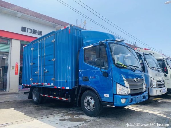 优惠0.88万 厦门昱诚时代领航5载货车火热促销中