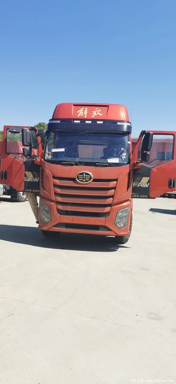 6.8米解放J6G新车280马力到店 优惠多多