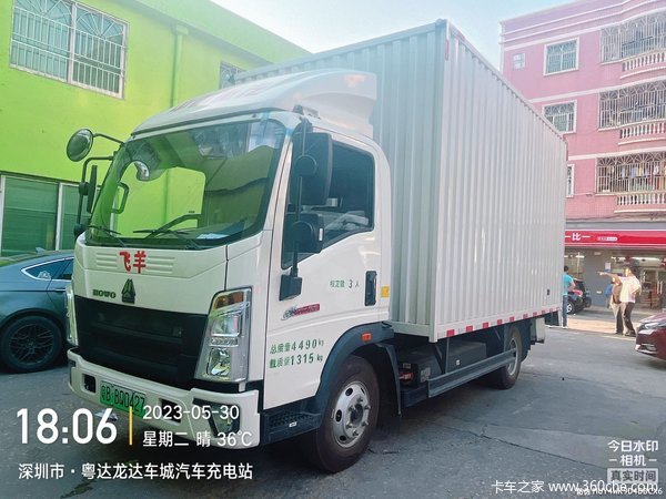 悍将电动载货车深圳市火热促销中 让利高达7万