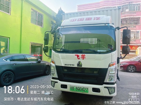 悍将电动载货车深圳市火热促销中 让利高达7万