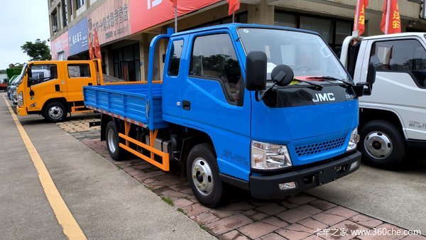 江铃 顺威小卡 122马力 3.3米单排栏板轻卡