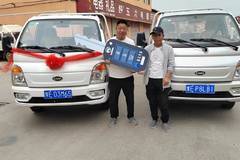 恭喜朱老板 喜提锐航X1载货车^O^