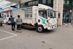 恭喜余总 喜提解放J6F纯电动式仓栅运输车