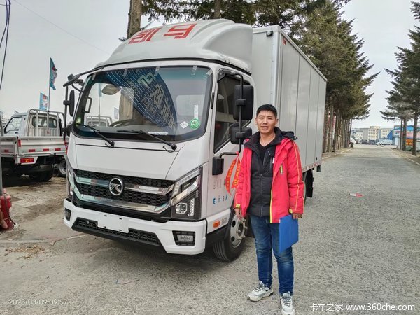 百世快运仓储物流对“4.2米CNG双燃料”青睐与认可！