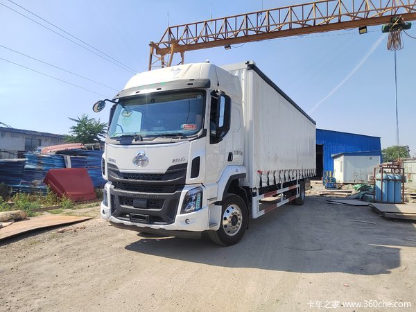 乘龙H5 9.7米大单桥侧帘，骨架，厢车，翼展公告一应俱全，欢迎