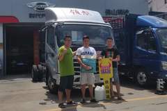 5台时代领航M6载货车成功交付客户！