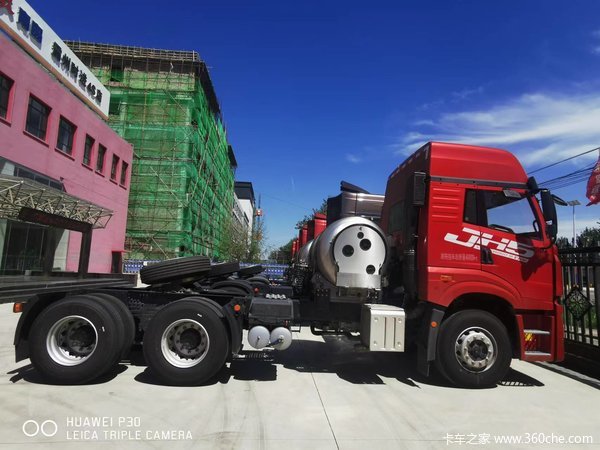 一汽解放青汽 JH6 牵引燃气车用户座谈会