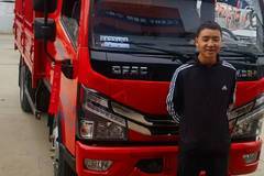 东风轻卡，满载信赖，从心出发！向心而行！质量保证，服务更优！