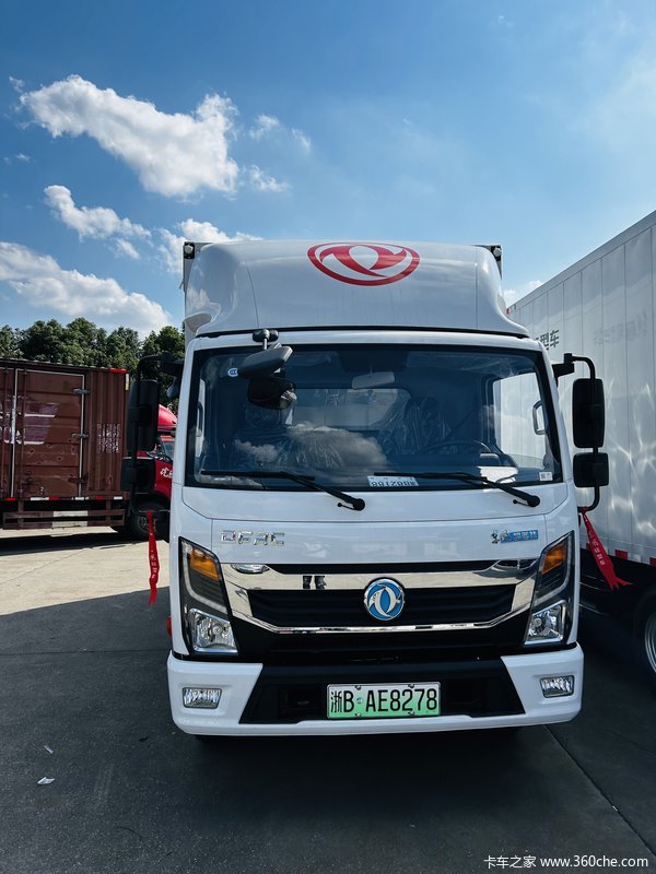 恭喜非成物流再次提车东风凯普特新能源厢车