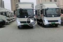 恭喜老板喜提新车。星智轻卡4.2高栏