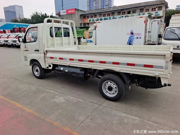 福田 祥菱M1 舒适型 1.6L 105马力 CNG 3.1米单排栏板微卡(BJ1031V5JC4-01)