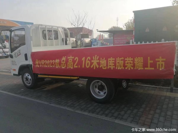 一汽解放地库版,锡柴130马力,全车最高2.16米!