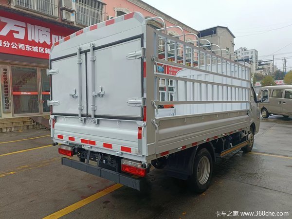 恭喜李老板 喜提东风途逸T5轿卡仓栅车