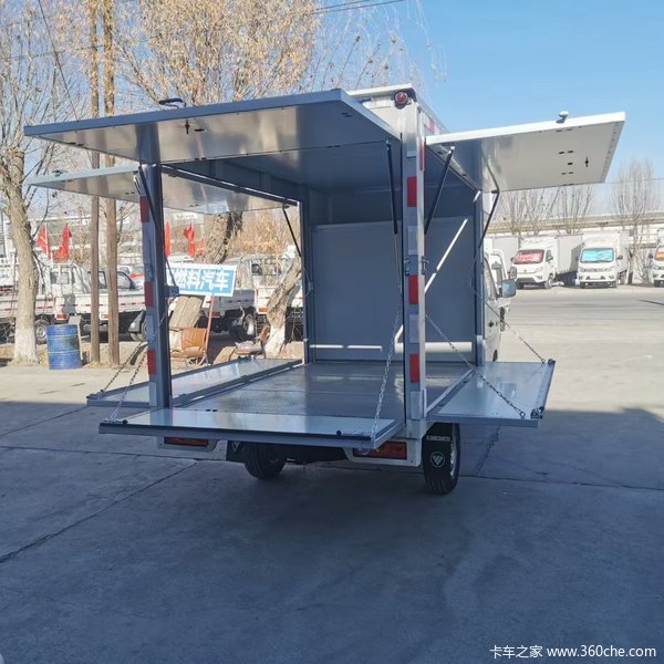 新车到店福田祥菱三面可打开翼展车型到店仅5.35万另有增换购补贴