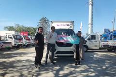 1台祥菱V2载货车成功交付客户 发 发