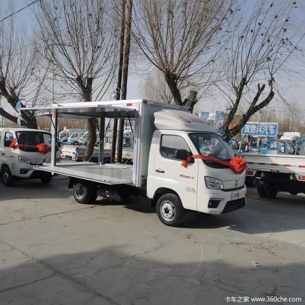 新车到店福田祥菱三面可打开翼展车型到店仅5.35万另有增换购补贴