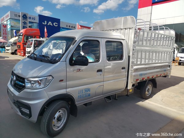 能拉人能载货，后单轮双排2.7米苍栅更能装