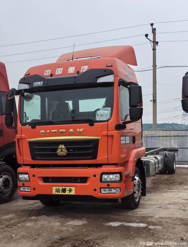 中国重汽,汕德卡G5S,大单桥9.6米,免息首付2万办齐上路营运