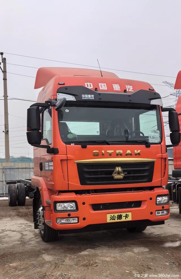 中国重汽,汕德卡G5S,大单桥9.6米,免息首付2万办齐上路营运