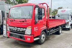 恭喜谢老板 喜提多利卡D6栏板车一台