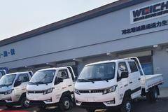 新车到店潍柴商用-蓝擎凌进店有礼相送