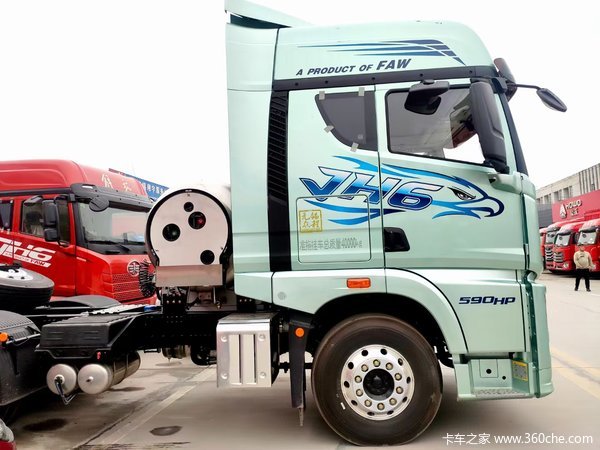 恭喜江阴市东郊运输服务有限公司 喜提解放JH6牵引车