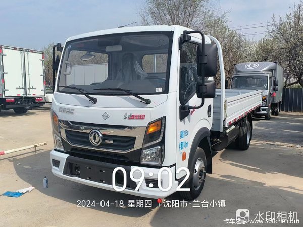 任吾行东风五米车，汽油版最新款4米车厢