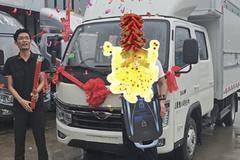 恭喜湖南老板喜提柴油双排水果车——夏季水果运输利器