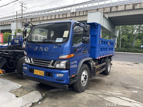 恭喜左总：沙石料码头 喜提骏铃G自卸车