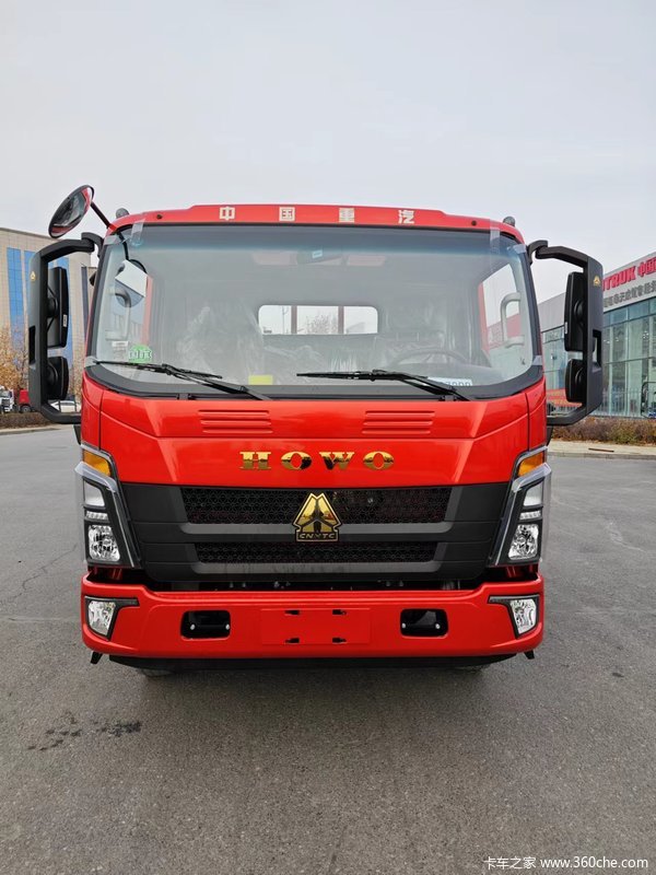 中国重汽豪沃悍将自卸车金典平板自卸工程废料建材专用