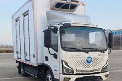 欧马可智蓝纯电冷藏，123度电，续航350公里，电机167KW